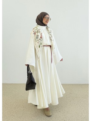 Moda Aksa 9119 Reglan Salaş Takım Ekru