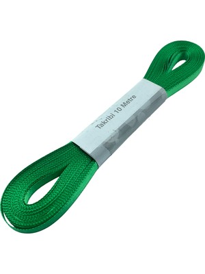 Morperde Katlamalı Perde Kurdele (5mm)  Çağla Yeşil