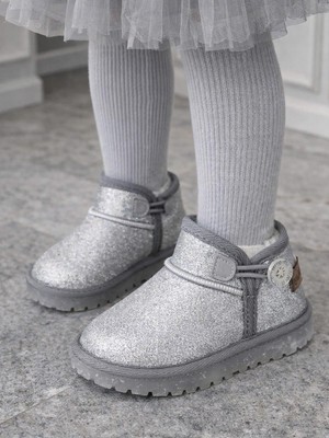 Mumenim Baby Aurora Simli 21- Bot - Gri