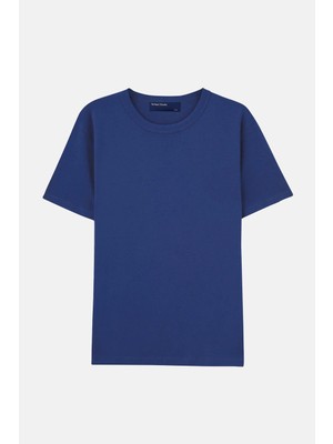 Reflect Studio Basic Premium T-Shirt - Saks Mavi