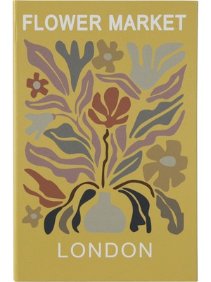 Mudo Home FLOWER MARKET KİTAP KUTU 19X30 CM