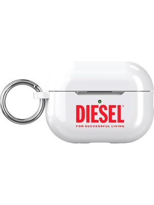 Diesel Airpods Pro / Pro 2 Için Biscotto Kılıf - Beyaz
