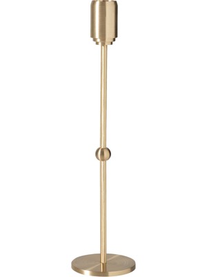 Mudo Home SILVA PİRİNÇ MUMLUK BÜYÜK BOY 25 CM