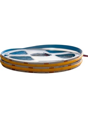 12V 8mm Esnek Cob Şerit LED 2700K Gün Işığı 320 Ledli IP20 5m