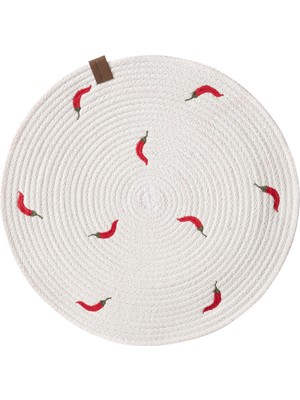 Mudo Home FRUITY GARDEN AMERİKAN SERVİSİ 35 CM - CHILI