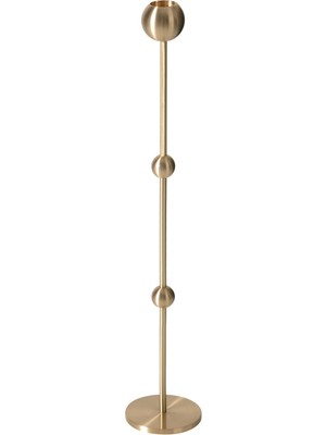 Mudo Home VELA PİRİNÇ MUMLUK BÜYÜK  BOY 35 CM