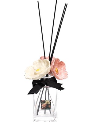 Missi Maison Flora-Parlak Sırlı Seramik Çiçekli Oda Kokusu-Yasemin Sandal