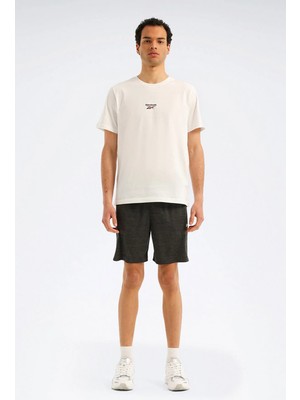 Reebok Id Traın Knıt Short Sıyah Melanj Erkek Şort