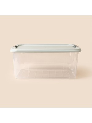Simple Living Agata Organizer Kutu - Şeffaf - 20 Lt