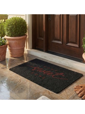 Home Sweet Home Dekoratif Kapı Önü Paspası