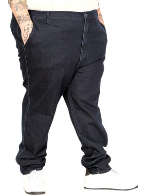 ModeXL Mode Xl Büyük Beden Pantolon Denım Chıno 18880 Blueblack