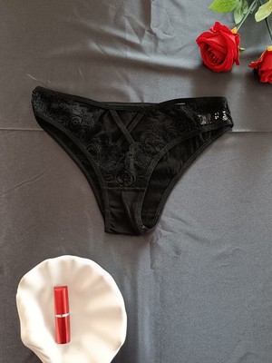 Zena Underwear Mia Önü Çapraz Detaylı Dantelli Kadın Iç Çamaşır Külot