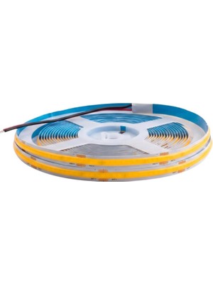 24V 8mm Esnek Cob Şerit LED 2700K Gün Işığı  320 Ledli IP20 5m