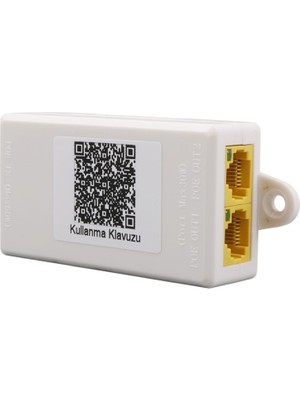 Popüler Sepet Uranıum POE-RP12P 1 Port Poe Giriş Besleme+ 2 Port Poe Çıkış 10/100 Plastik Kasa Poe Repeater