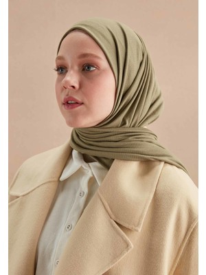 Fresh Scarfs Soft Yeşil Penye Şal