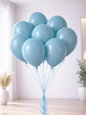 Kalisan Mavi Cam Retro Balon 12 inc 100'lü