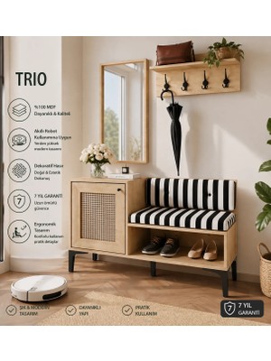 Venatto Trio Life PORTMANTO(%100MDF)