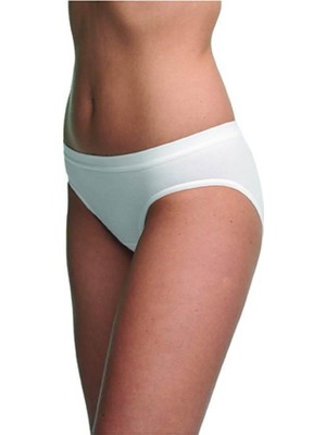 Blackspade Kadın Slip Külot Essential 1305 Beyaz %95 Pamuk %5 Elastan Yumuşak Dokulu Rahat Tasarım