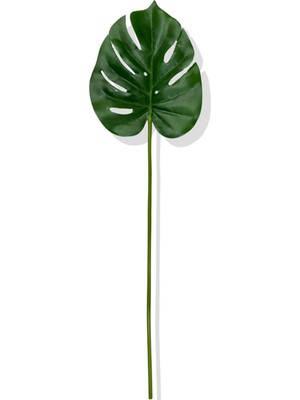 Cihan Çiçekçilik Yapay Tek Dal Monstera Yaprağı 68 Cm