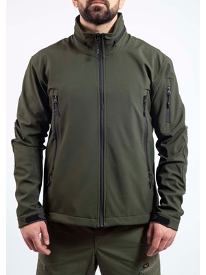 VAV Wear Shellht 04 Softshell Mont  Su Rüzgar Geçirmez Su Itici Gizlenebilir Kapüşon