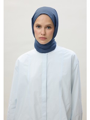 Fresh Scarfs İnce Pamuk Vual Şal İndigo