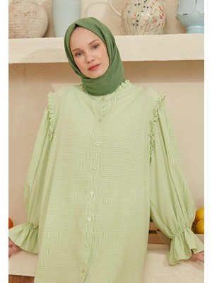 Fresh Scarfs Yaprak İnce Pamuk Vual Şal