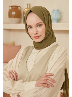 Fresh Scarfs Açık Yeşil İnce Pamuk Vual Şal