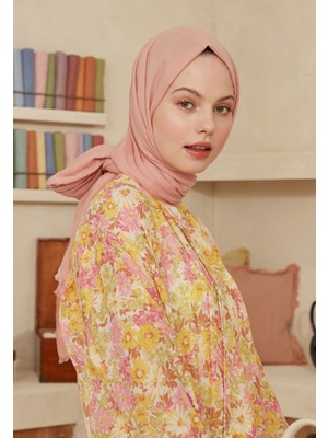 Fresh Scarfs Pudra İnce Pamuk Vual Şal