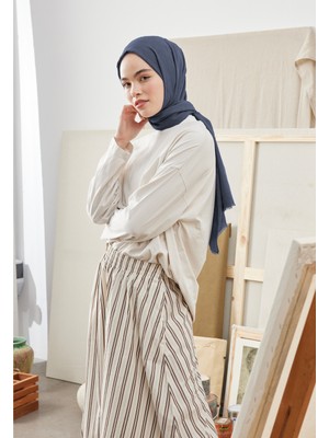 Fresh Scarfs Bambu Şal Gece Mavisi