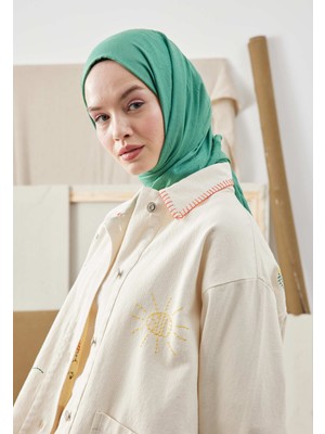 Fresh Scarfs Bambu Şal Nane Yeşili