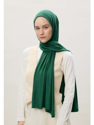 Fresh Scarfs Penye Şal Zümrüt