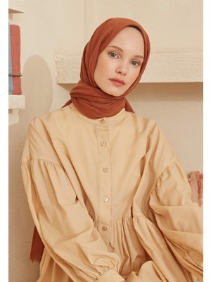 Fresh Scarfs Tarçın Kabuğu Bürümcük Şal
