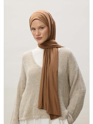 Fresh Scarfs Penye Şal Sütlü Kahve