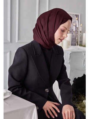 Fresh Scarfs Janjanlı Şal Bordo