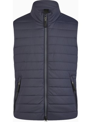 Pikeur Quilted Vest 1007 Dik Yaka Lüks Tasarım Erkek Yelek