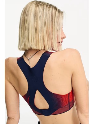 Nike Training Sports Bra Kadın Spor Büstiyer Bra Kırmızı