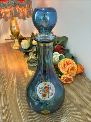 Betonique Stone Italyan Murano Mavi Karaf 1000 ml