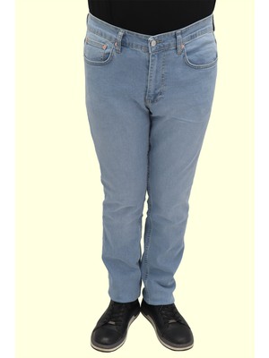 Wycliffe Jeans Hacker Fistan Store Erkek Yüksek Bel Normal Kesim Boru Paça Jean Pantolonh