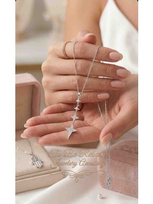 To Be Reborn Çelik Zirkon Taşlı Y Kolye