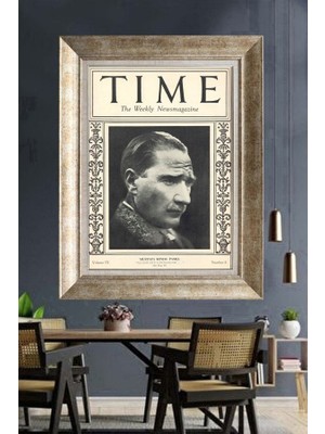 Giyense Gümüş Çerçeveli Atatürk Tablo A463