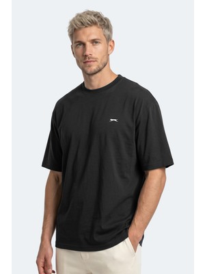 Slazenger Keane Erkek Oversıze Kahve Tişört