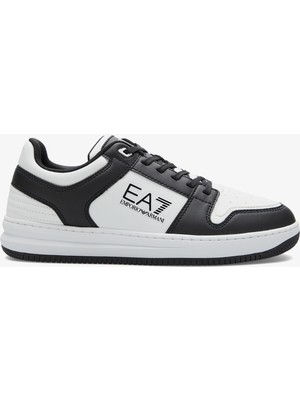 EA7 Emporio Armani Logo Unisex Siyah Spor Ayakkabı