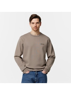 Boss Erkek Yeşil Sweatshirt