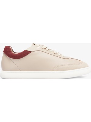 Calvin Klein Lp Cupsole Lace Up Mıx Kadın Bej Spor Ayakkabı
