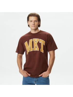 Market Mkt Arc erkek Kahverengi T-Shirt