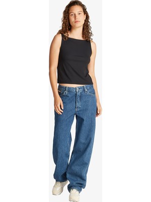Calvin Klein Kadın Siyah T-Shirt