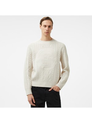 Boss C-Dionel_ps Erkek Beyaz Sweatshirt