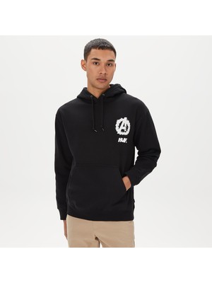 Huf Cosmic Assemblage Erkek Siyah Hoodie