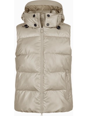 Pikeur Quilted Vest 8004 Kapüşonlu Lüks Tasarım Spor Kadın Yelek