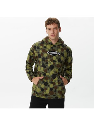The Hundreds Bubbles Erkek Yeşil Hoodie